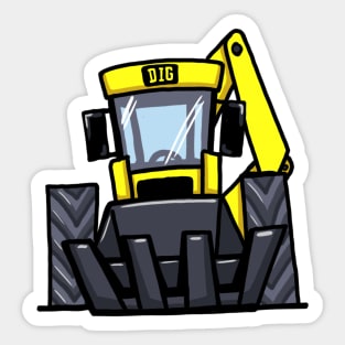 Digger Sticker